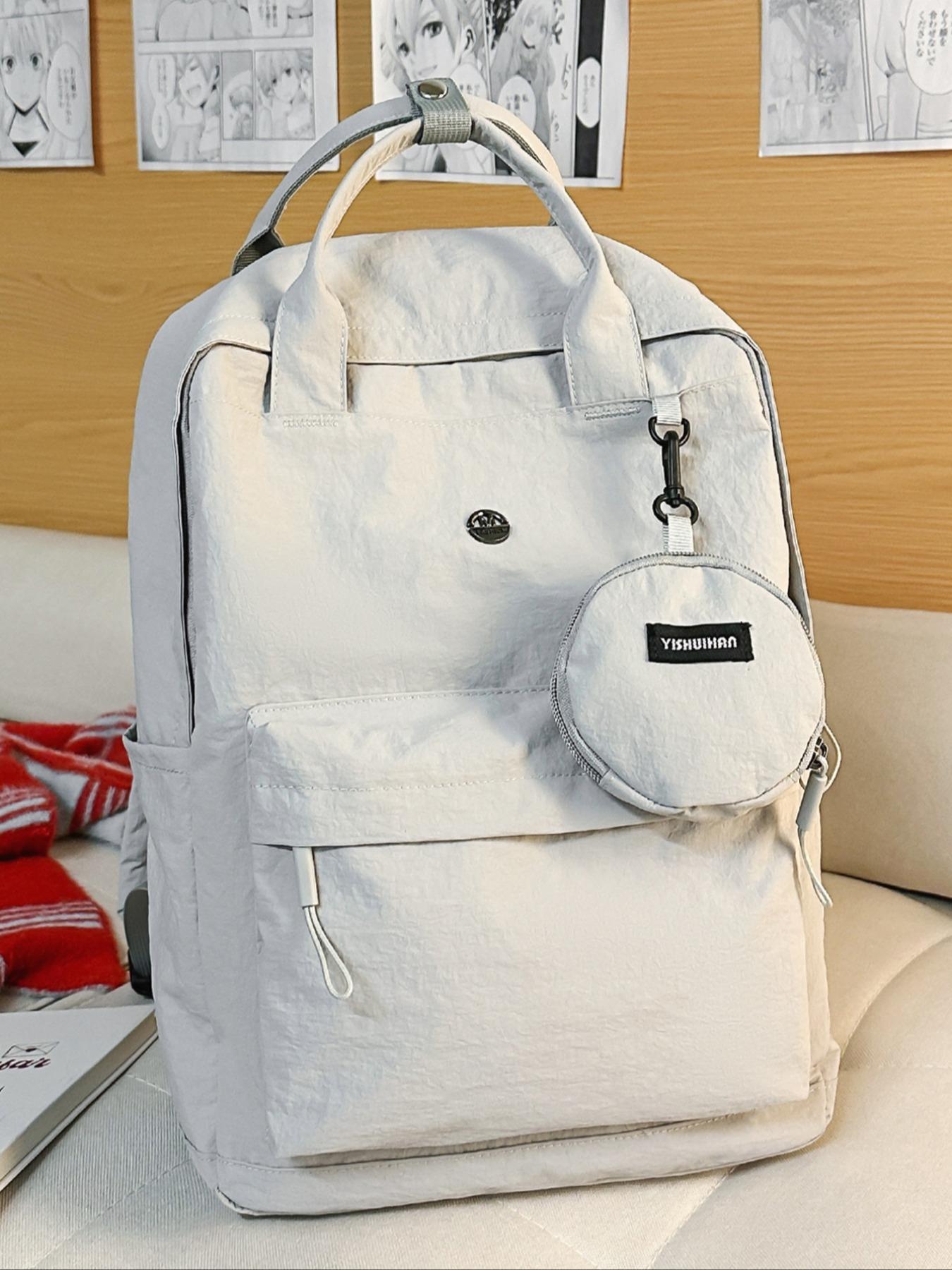 Large Capacity Backpack for Students, Casual Butterfly Pattern, All Seasons Use, Ideal for Outdoor Activities, Lightweight Backpack