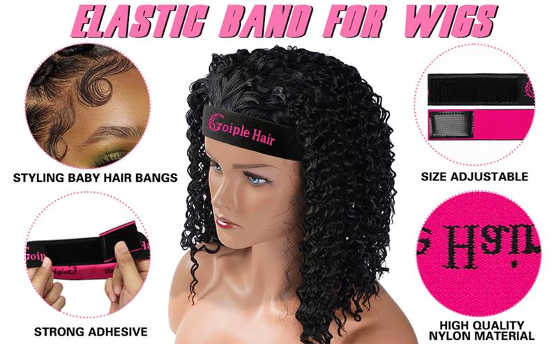 Edge Control Wax Stick for Women - Strong Hold, Non-Greasy,Edge Brush, and Hair Comb for All Hair Types Smooth Organic Strawberry Gel Long Lasting