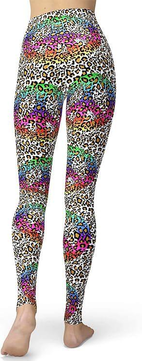 Leopard print series printed sports leggings DIY women's yoga pants fitness pants Leopard print series printed sports leggings DIY women's yoga pants fitness pants
