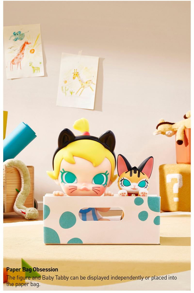 POP MART Baby Molly & Baby Tabby Series Figures