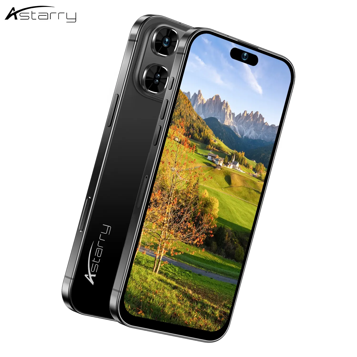 Astarry 17 Pro Max Large Screen Smartphone Mobile Phone, 6gb+128GB RAM, 6.61-Inch Screen, Dual Sim, 8+20mp Camera, 4g Network, Wi-Fi Bluetooth-compatible, Type-C Port