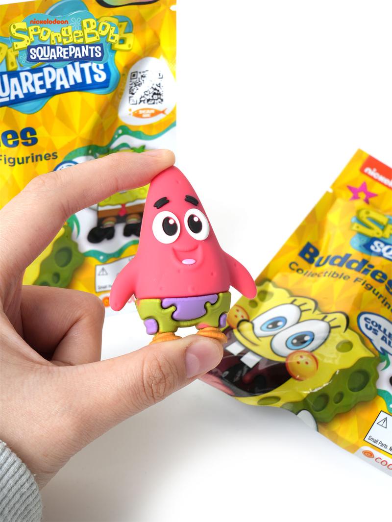 Nickelodeon SpongeBob SquarePants 3D Figurine Blind Bag - Collectible Figurine Featuring Patrick, Mr. Krabs, Squidward & SpongeBob - Fun & Expressive Designs for Room Decor - Great Gift for Fans Nickelodeon SpongeBob SquarePants 3D Figurine Blind Bag - Collectible Figurine Featuring Patrick, Mr. Krabs, Squidward & SpongeBob - Fun & Expressive Designs for Room Decor - Great Gift for Fans