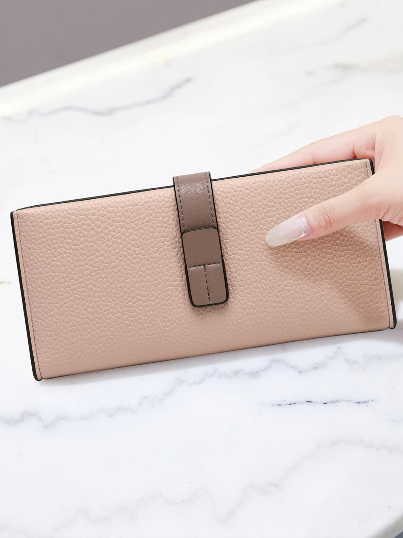 Women's Fashion Bifold Long Wallet, Casual Card Slots Holder, Pu Leather Zipper Wallet for Daily Used, Casual Trendy Versatile High-quality Daily Commuting Bag, Elegant Fashion Wallet, Money Organizer