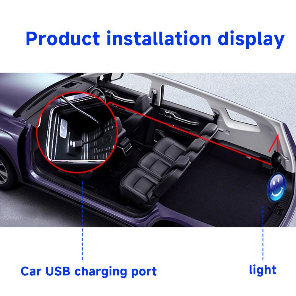 Car Gesture LED Sign Funny Car Light Remote Controlled Emojis Road Rage Display for Drivers