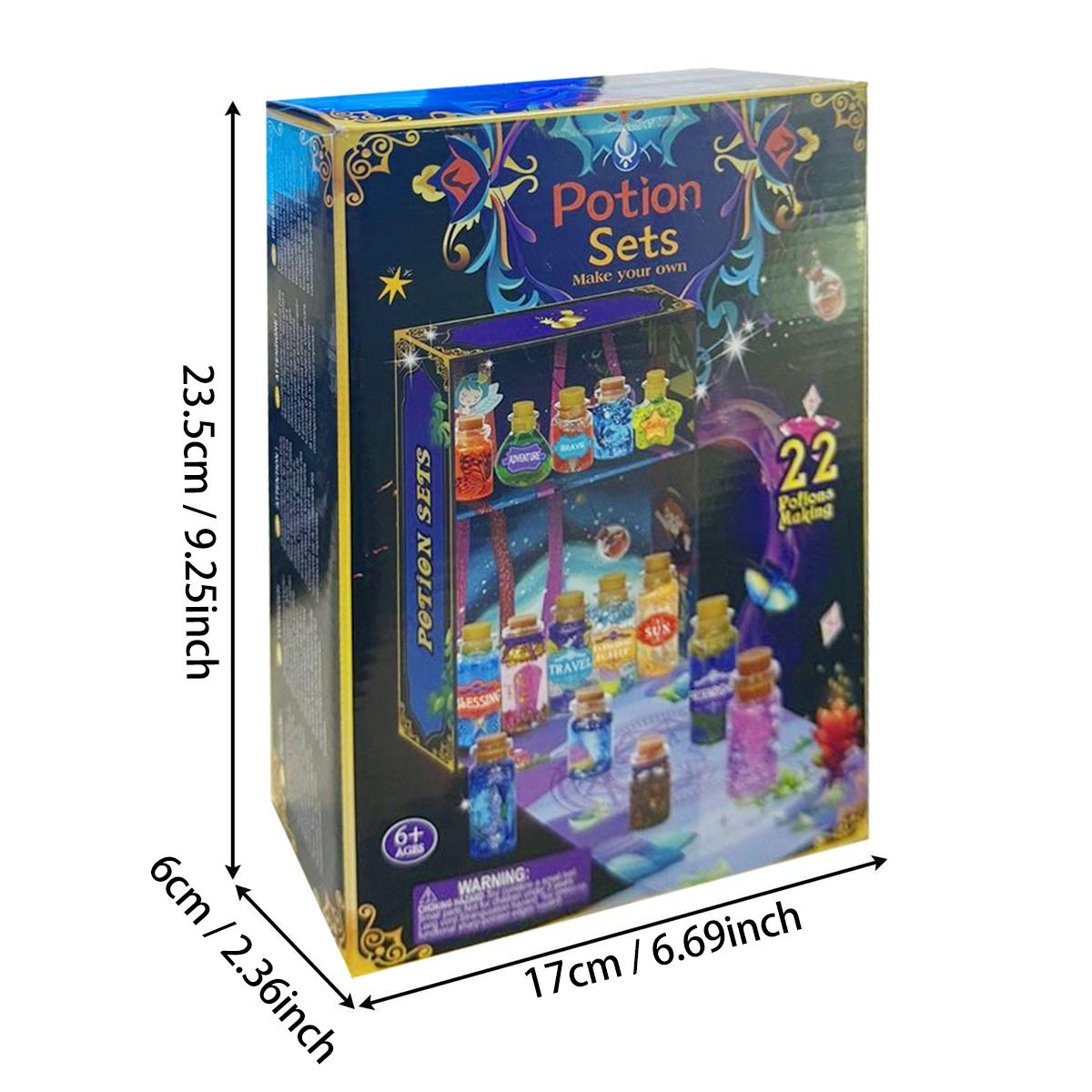 Magic Potion Craft Kit, Stem Educational Toy, Develop Hand Skills, Stimulate Creativity & Imagination, Suitable for Ages 6+