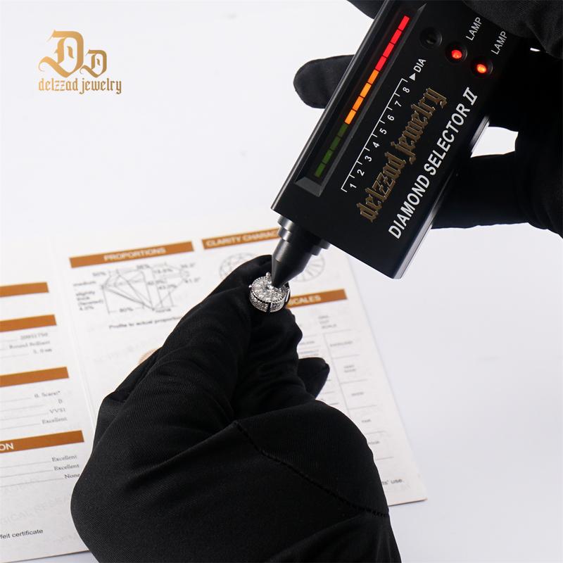 Delzzad 18K Gold-Plated Royal Halo Iced Out Lab-Created Moissanite Stud Earring S925 Sterling Silver Moissanite Jewelry Perfect Birthday Mother’s Day Christmas Gift for Men Women Wedding Set Delzzad 18K Gold-Plated Royal Halo Iced Out Lab-Created Moissanite Stud Earring S925 Sterling Silver Moissanite Jewelry Perfect Birthday Mother’s Day Christmas Gift for Men Women Wedding Set