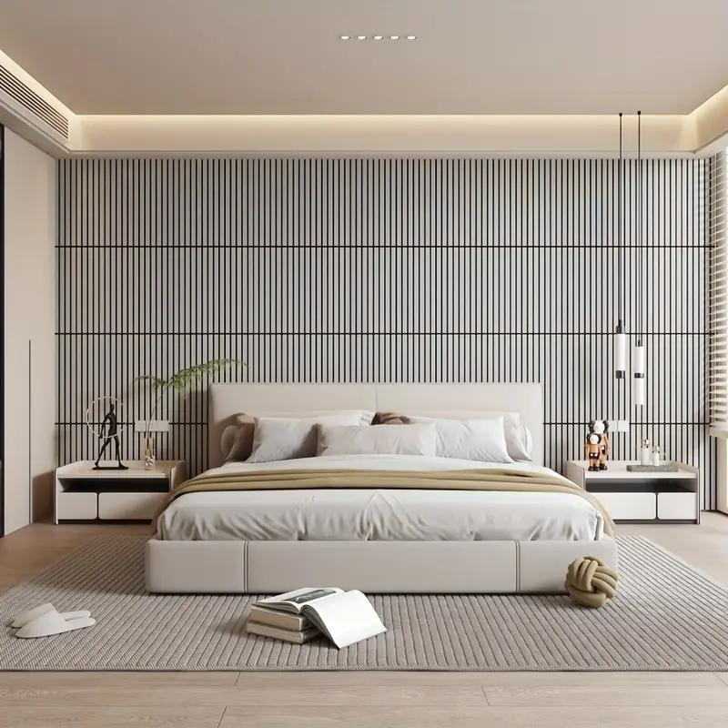 Self-Adhesive 3D Wall Panels Roll, Textured Grid Design, Easy Peel & Stick Installation, Perfect for Living Room Decoration, Decorative Wallpaper