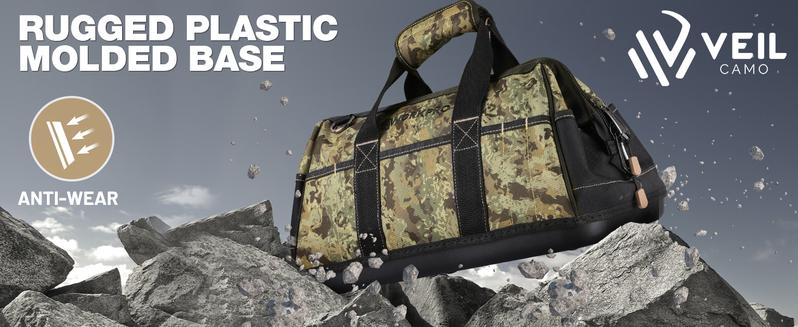 #JumpstartSale WORKPRO 16-inch Wide Mouth Tool Bag with Water Proof Molded Base