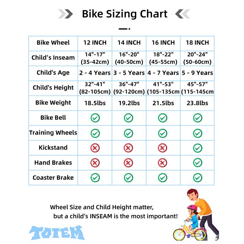 JOYSTAR 12-18 Inch Kids Bike Boys Girls Age 2-9 Years Old BMX Style Bicycles with Training Wheels Multiple Colors boy girl bmx
