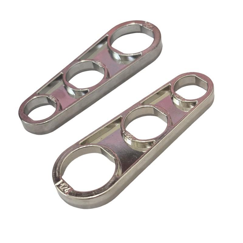 Six-In-One Adjustable Wrench for Tight Spaces, Effortlessly Loosens Stuck Faucet Aerator, No Damage, Perfect for Home Use