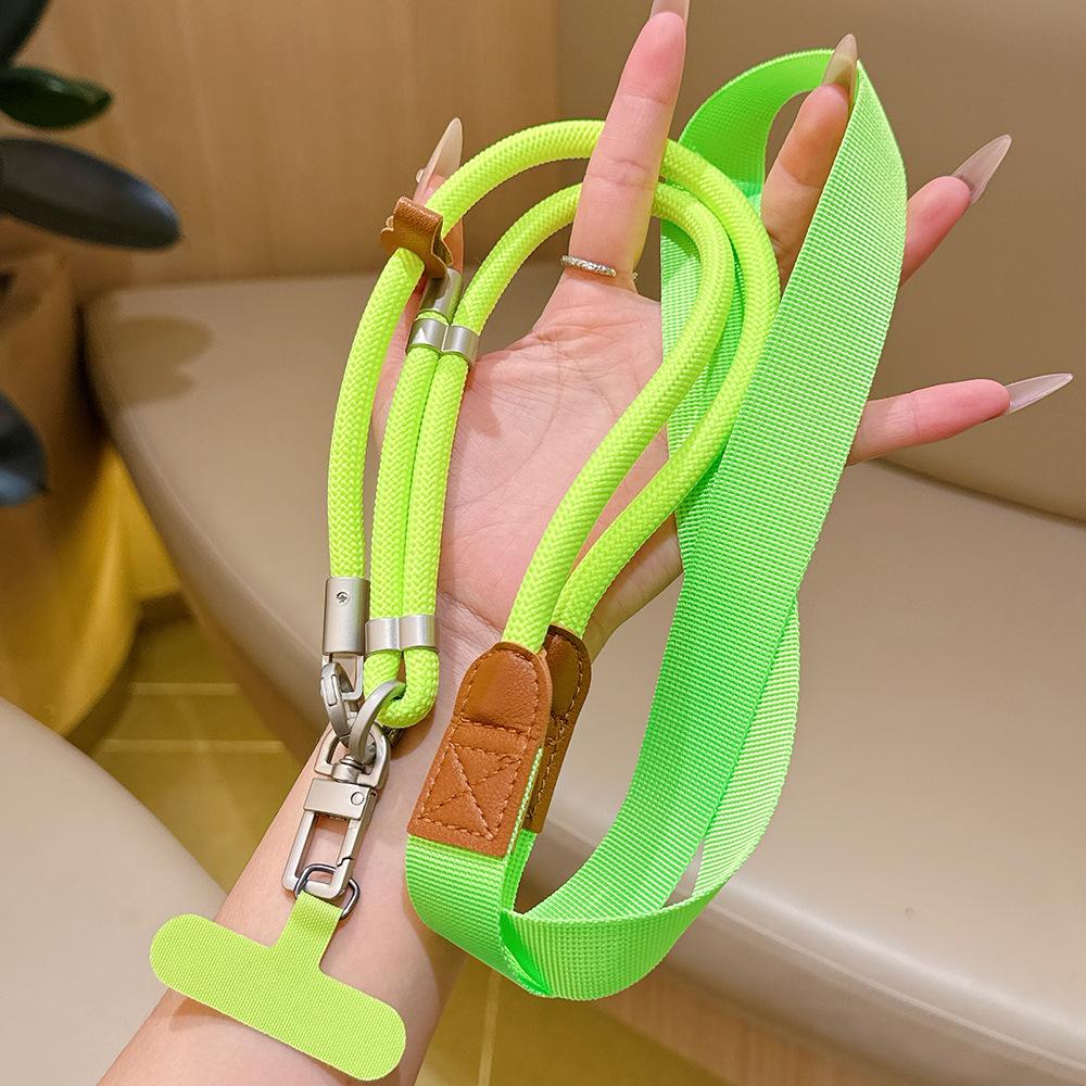 1 Pc Wide Shoulder Strap Crossbody Phone Lanyard, Adjustable Length, Premium Bag & Camera Strap, Anti-Theft for Outdoor Travel