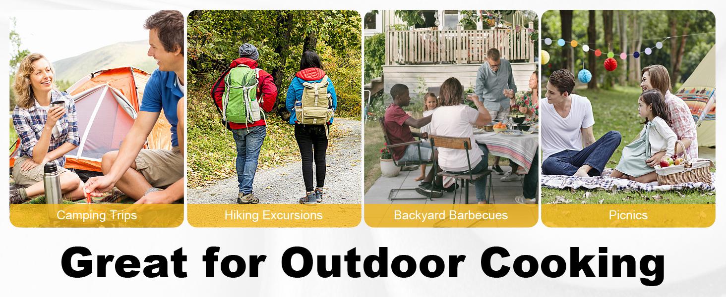 GEEKHOM Outdoor Camping Stove, Dual Burner Propane Gas Cooker w/Detachable Legs & 0-20 PSI Regulator & CSA Approval for Camp Patio RV, Cast Iron, 150,000-BTU GEEKHOM Outdoor Camping Stove, Dual Burner Propane Gas Cooker w/Detachable Legs & 0-20 PSI Regulator & CSA Approval for Camp Patio RV, Cast Iron, 150,000-BTU