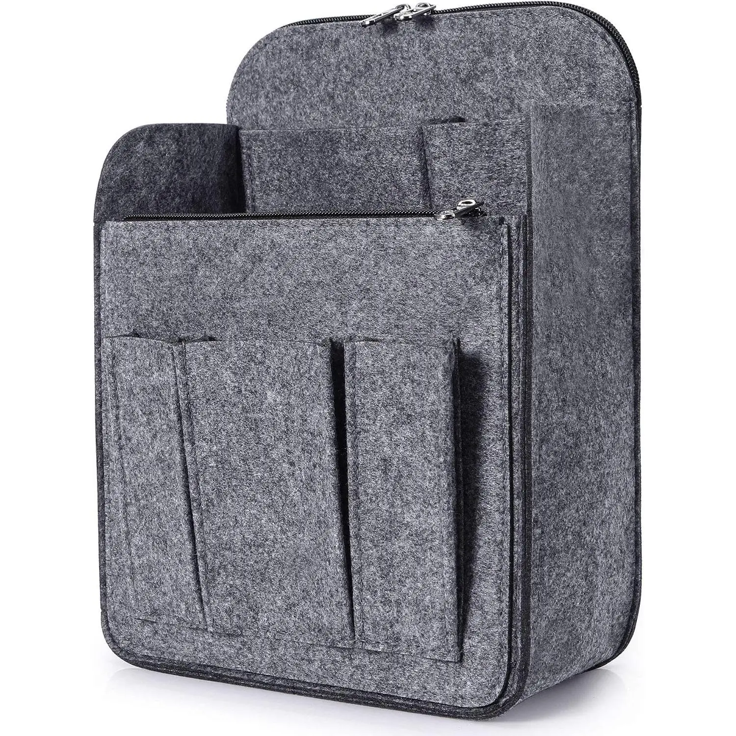 Felt Backpack Organizer Insert for Women and Men, Large Travel Rucksack Insert with High Capacity, Lightweight Bag Organizer with Zipper Pockets(Gift)