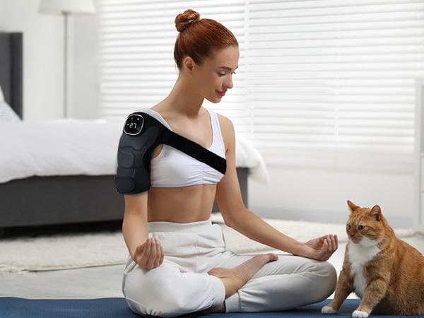 Red Light Therapy Knee Brace - Knee Massager with 4 Vibration Areas, 660nm&850nm, Wireless Controller, Red Light Therapy healing Device for Knee Elbow Shoulder Red Light Therapy Knee Brace - Knee Massager with 4 Vibration Areas, 660nm&850nm, Wireless Controller, Red Light Therapy healing Device for Knee Elbow Shoulder