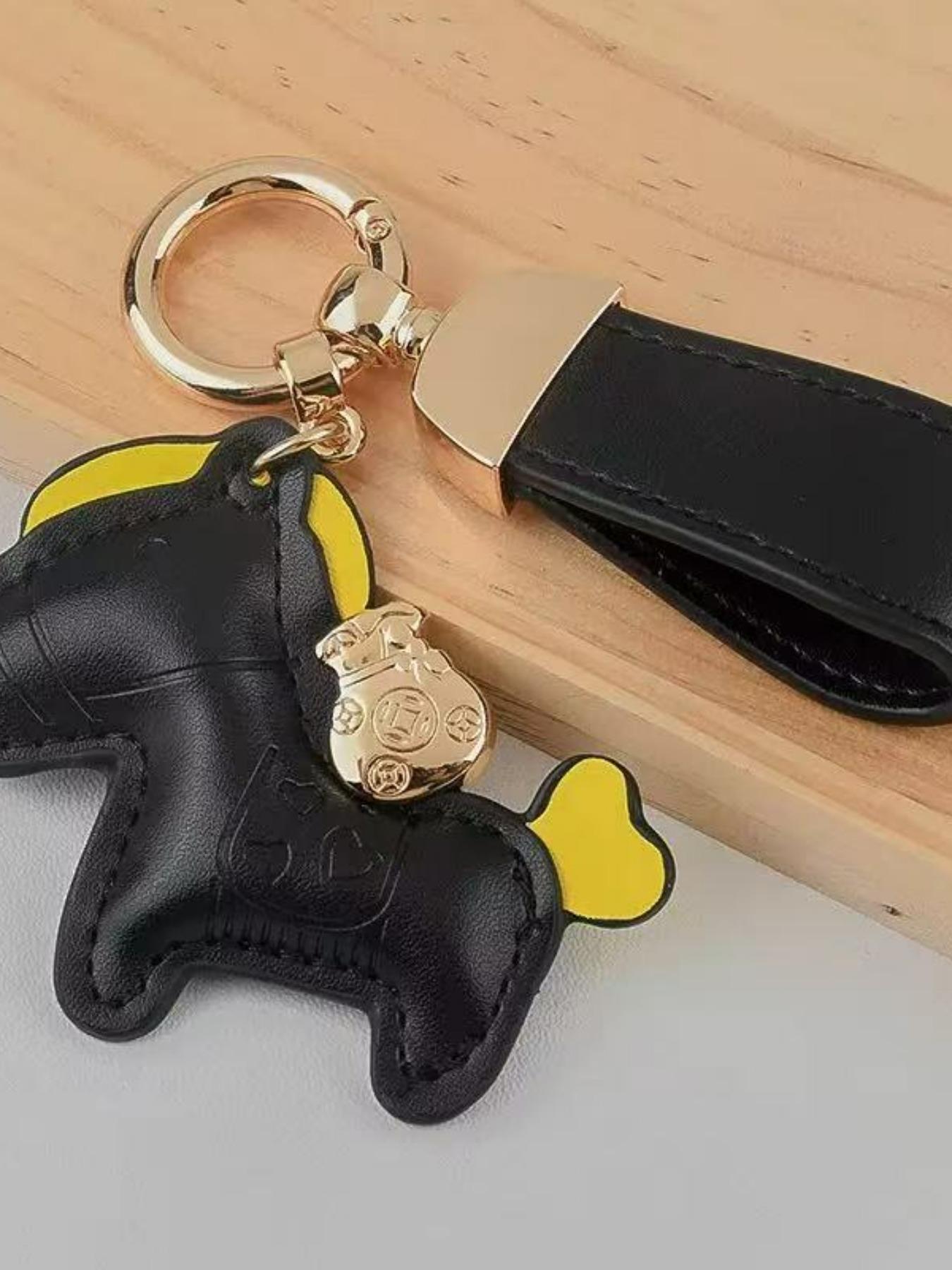 Lucky Horse Keychain "Get Rich Immediately" Cute Bag Charm for Women