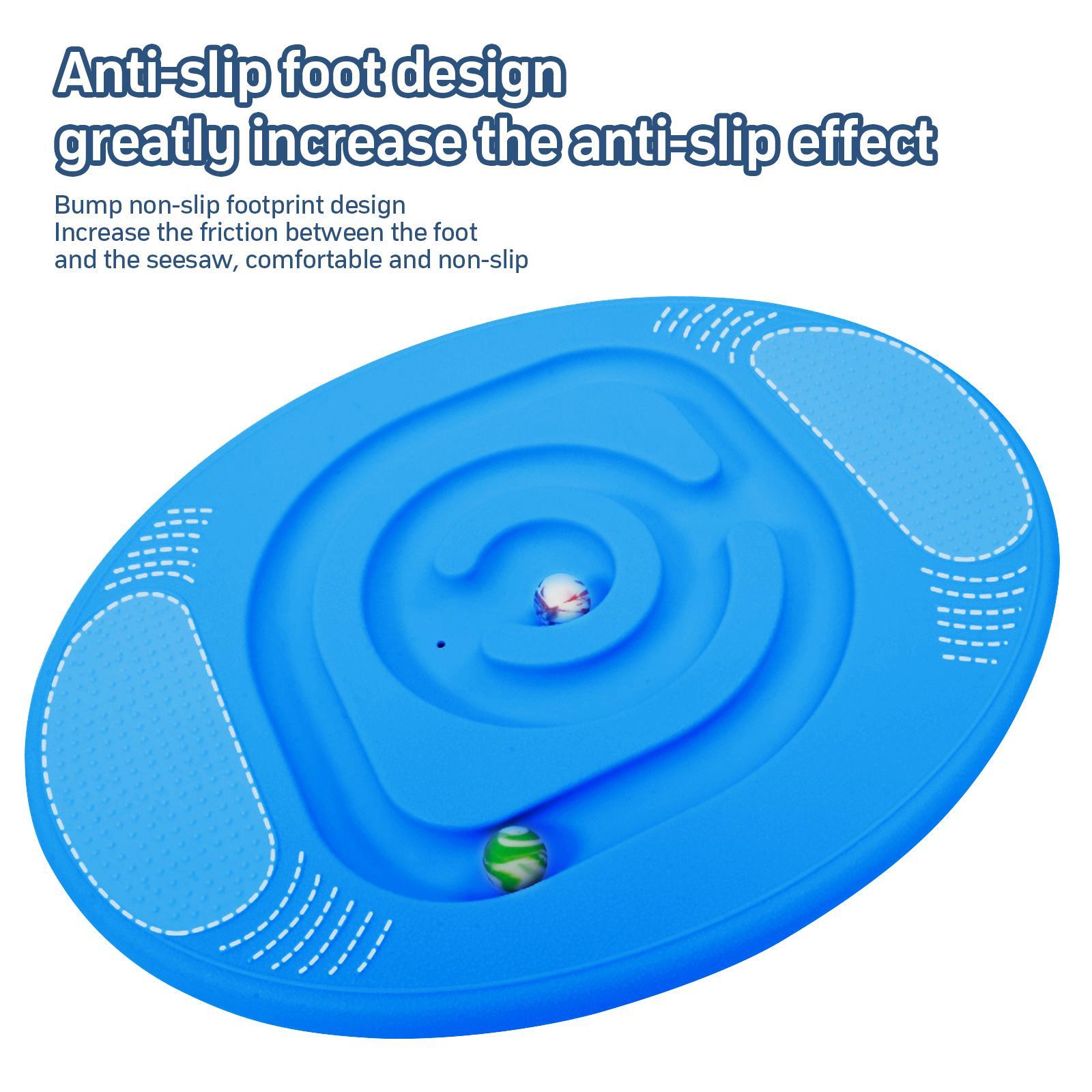 Balance Board Rocker Maze Board with 5 Balls, Children Snail Balance Board, Toddler Physical Therapy Toy,fathersdaygifts Outdoorfun Colorful Durable Balanceboard body coordination training