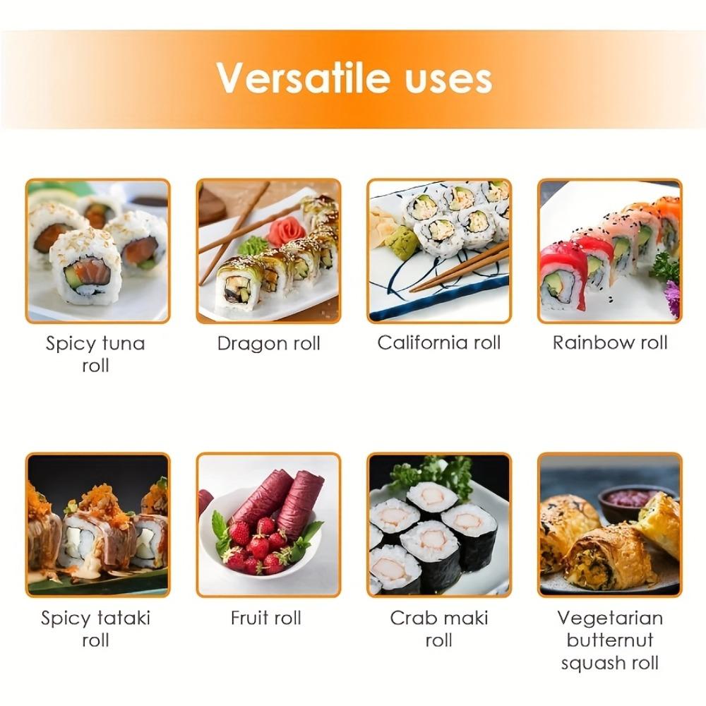 Sushi Making Machine - Sushi Rocket Launcher - Sushi Roll Maker - Sushi Roll Mold - Sushi Making Kit, Easily And Efficiently Roll Sushi