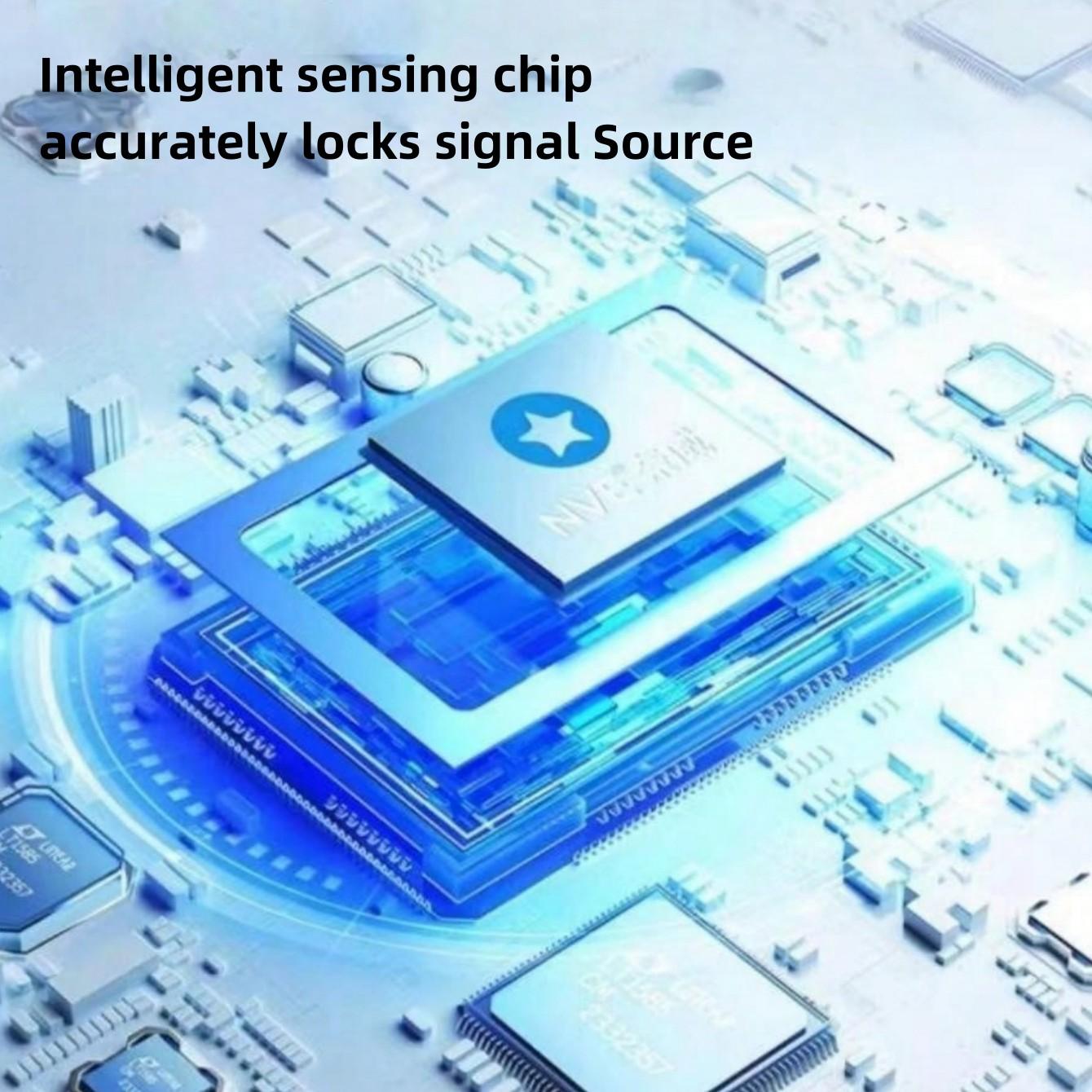 Mini Spy Detector, Signal Detection Camera, Long Battery Life Sound Alarm, Six Adjustable Levels, Infrared Light, Portable for Hotel Office Travel Car