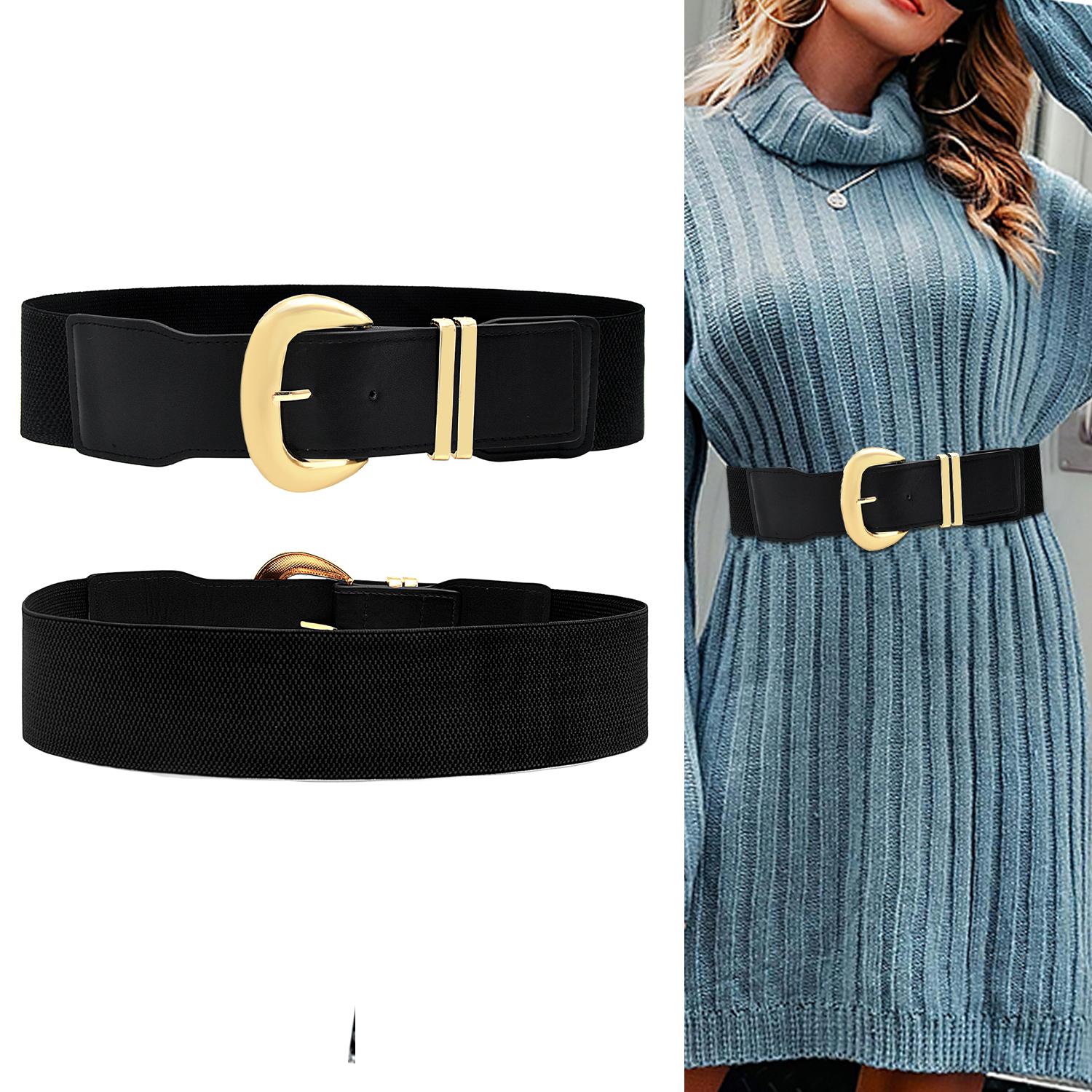 chinese dress ladies No Buckle Elastic Stretch Belts for Men and Women Comfortable Invisibl