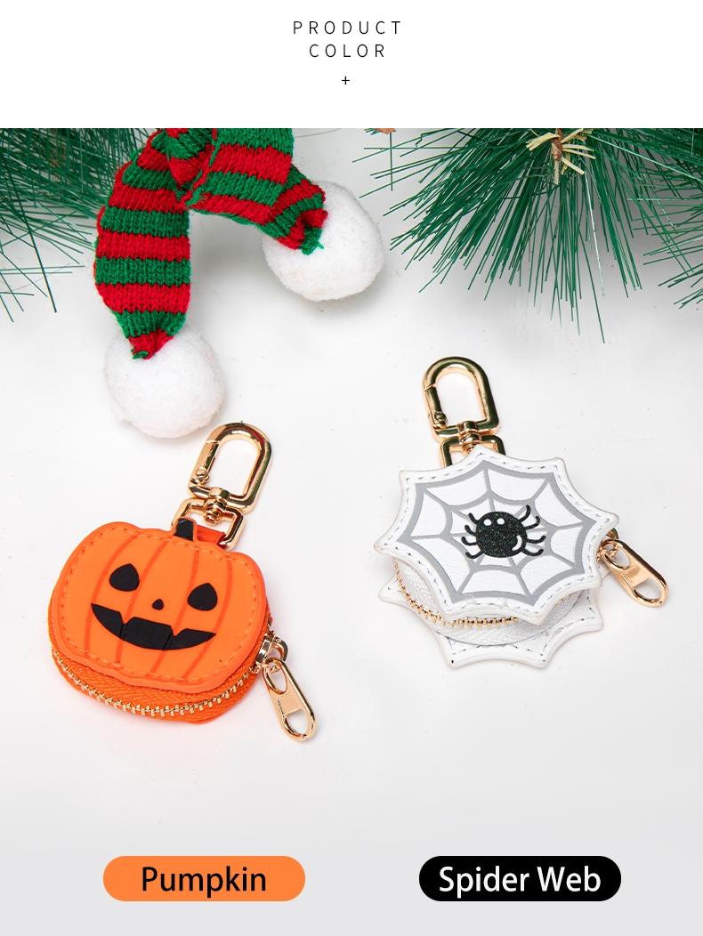 Cute Pumpkin Pendant, Mini Keychain Accessory, Cute Charms Keychain, Perfect Gift for Bags and Backpacks, All Season Casual Style, Halloween Gothic Style, Unique Gift for Friends and Family on Christmas