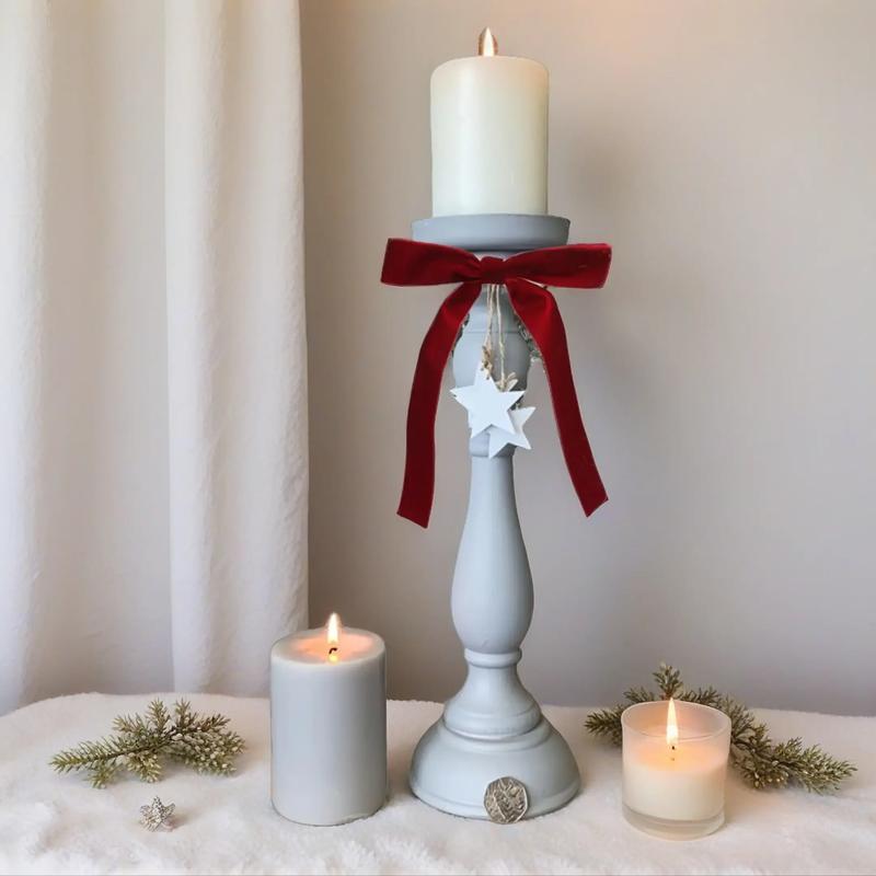 20 Pieces Christmas Tree Decoration Burgundy Velvet Bows - Holiday Holiday Garland Ties, Soft Fabric Ribbons, Suitable for Elegant Tree Decorations, Perfect for Christmas, Thanksgiving and New Year Celebrations