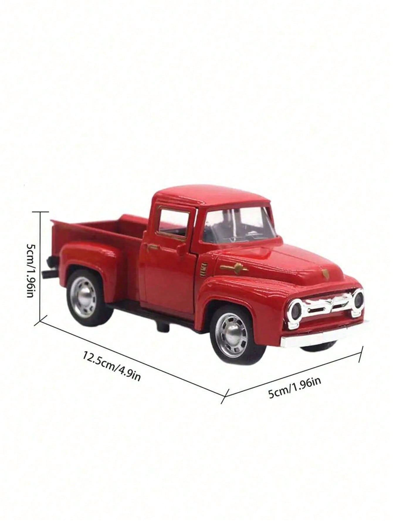Vintage Truck Decor, Metal Farmhouse Desk Storage, Mini Cast Car Ornament, Home Kitchen Farm Gift, Birthday Graduation Present, Home Decoration, Decor Figurine Ornaments