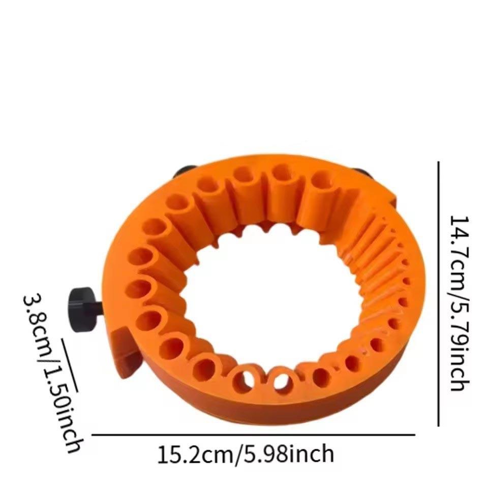 Multipurpose Drill Sharpener Tool, Multi-Size Grinding Aid for Old Drills, Essential Electric Drill Bit Sharpening Accessory