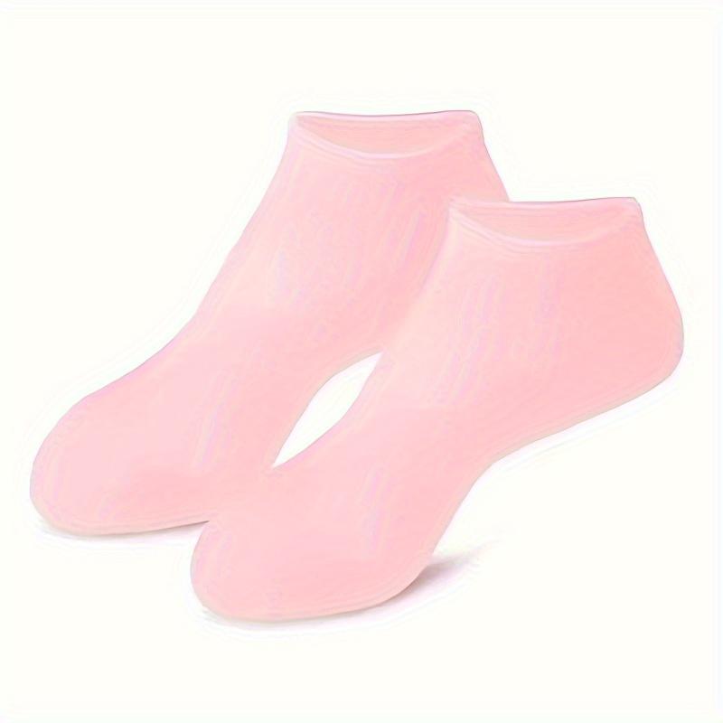 2pcs Silicone Moisturizing Foot Socks for Dry Cracked Feet Foot Care Socks Massage Moisturizing Gel Socks Pedicure Socks Tool - Mother's Day Gift