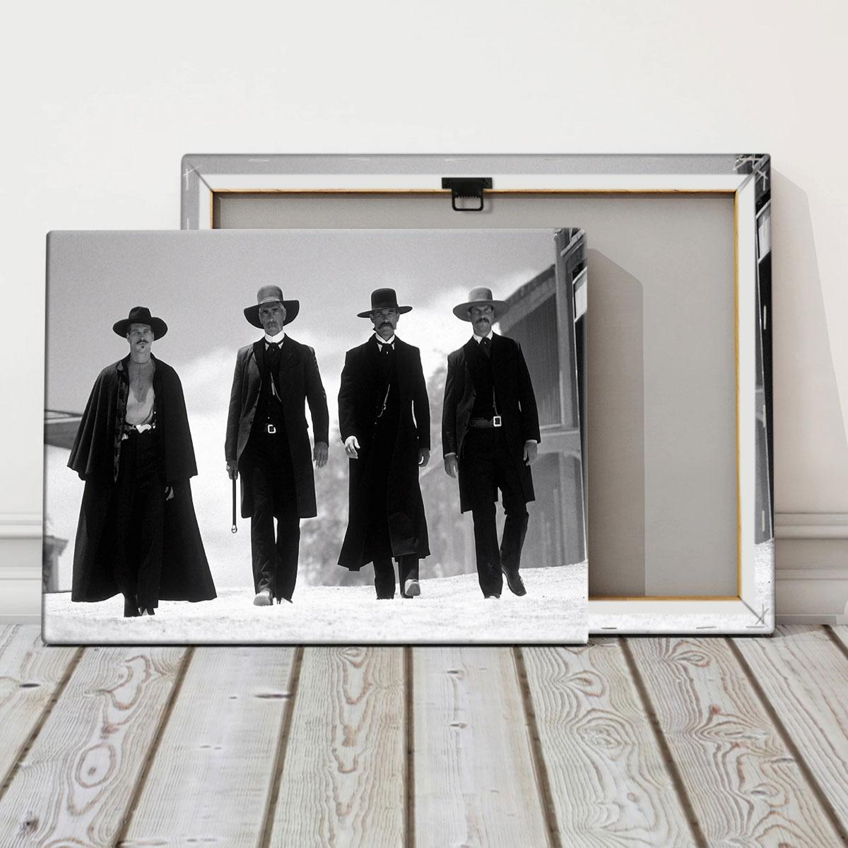 Tombstone 1993 Movie Poster, Canvas Art Poster & Wall Art Painting, Modern Home Bedroom Decor Poster, Hallway Office Mural, Ideal Gift