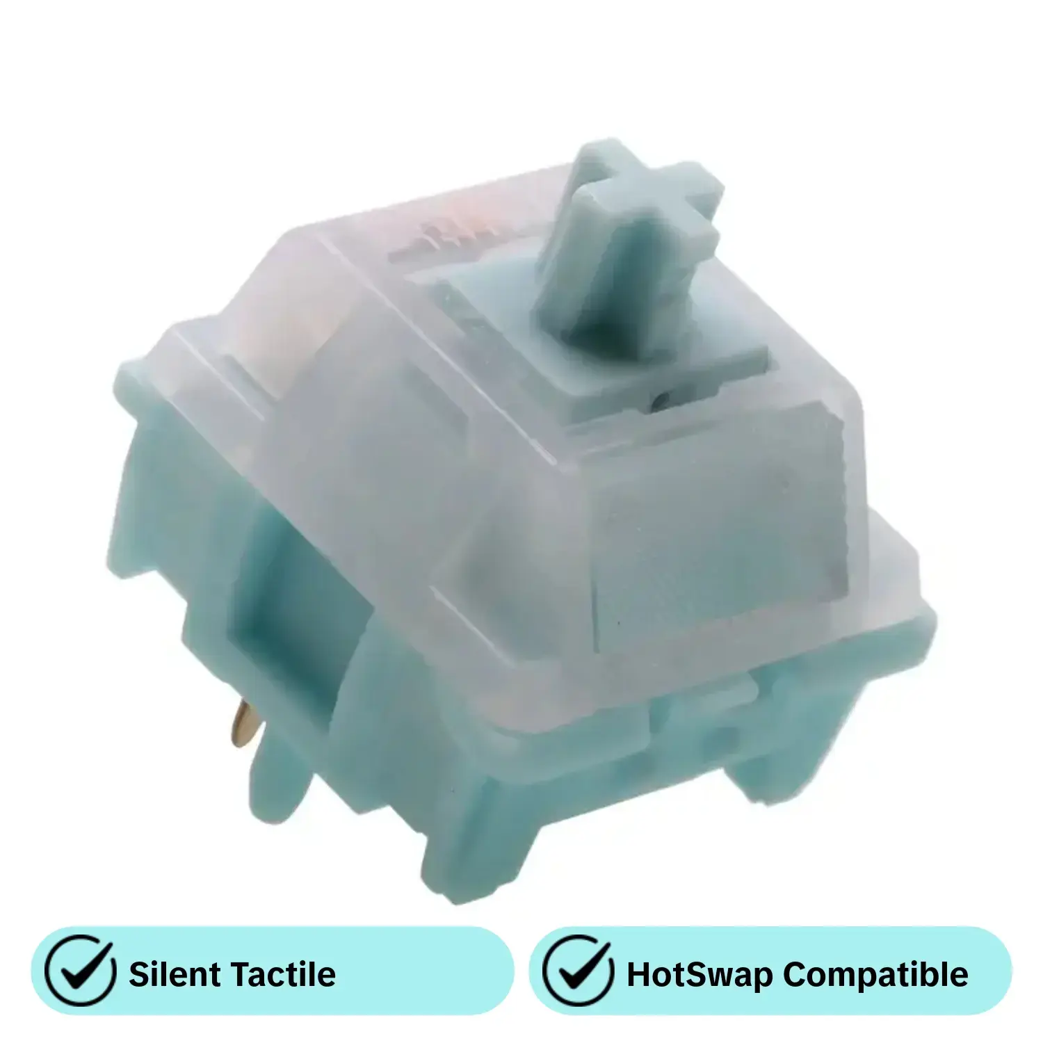 Blue Star Switch Silent Tactile 35g Pre-Lubed 5-Pin HotSwap POM+TPE Stem HMX for MX Mechanical Keyboard Blue Star Switch Silent Tactile 35g Pre-Lubed 5-Pin HotSwap POM+TPE Stem HMX for MX Mechanical Keyboard