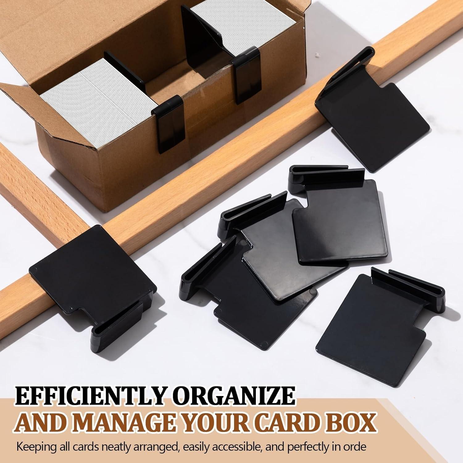 2pcs Office Card Holder Divider, Abs Material, Storage Organizer for Sports Cards, Baseball Cards, Durable & Practical Design