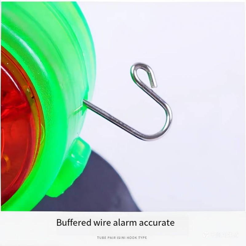 Flash Fishing Alarm for Sea Rods, High Sensitivity Automatic Sensor, Electronic Fish Hook Bell, Ideal for Anglers, Durable Design