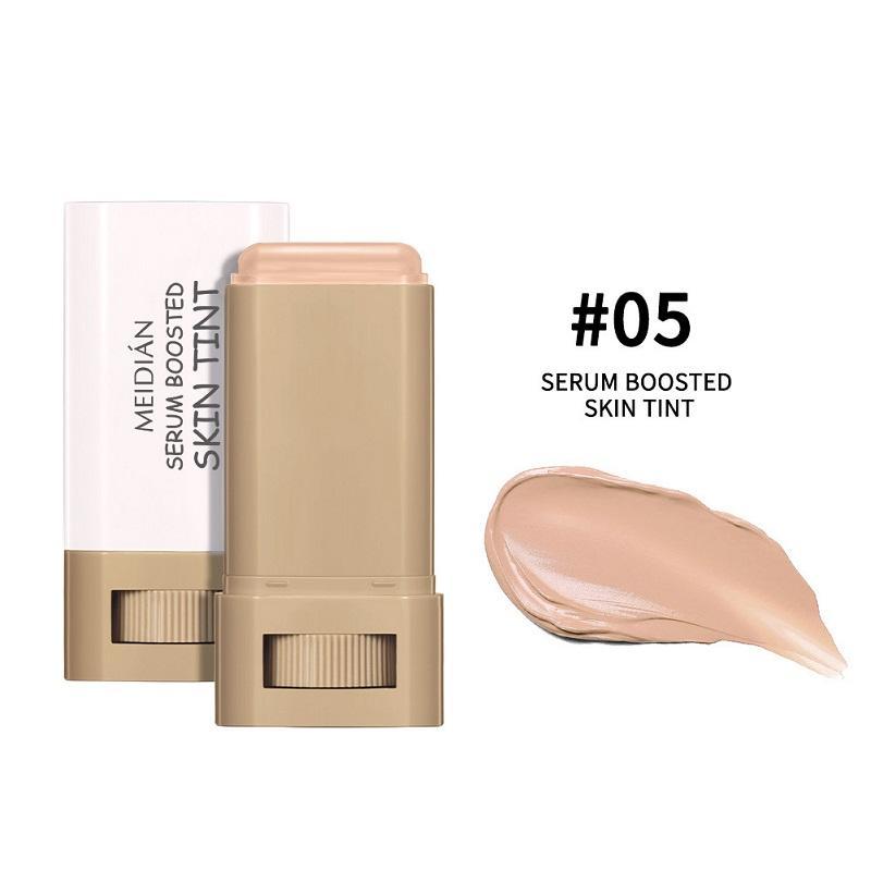 Ibcccndc 6 Color Concealer Stick with High Coverage, Smooth Texture Suitable for All Skin Tones, Effortlessly Hides Flaws & Dark Circles