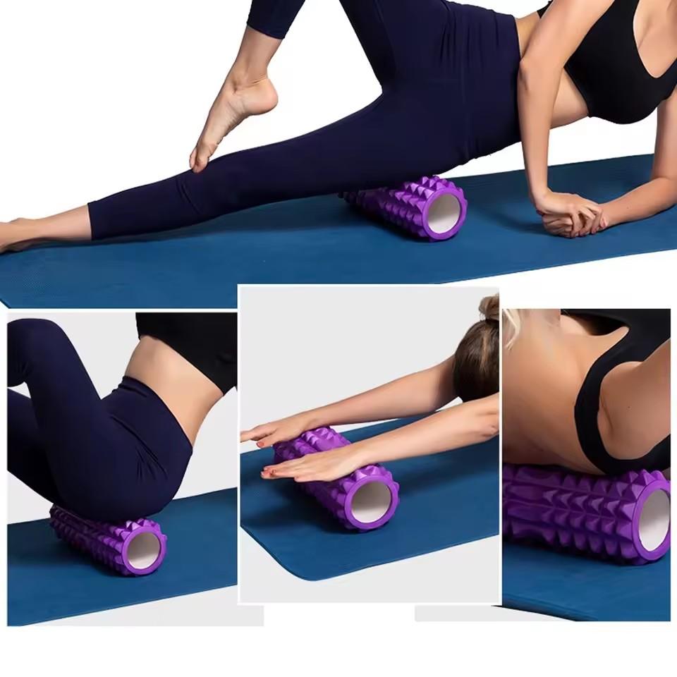 Foam roller - A muscle roller for deep back tissue massage to relieve back pain, a high-density back foam roller for relieving leg and arm back pain and muscle recovery