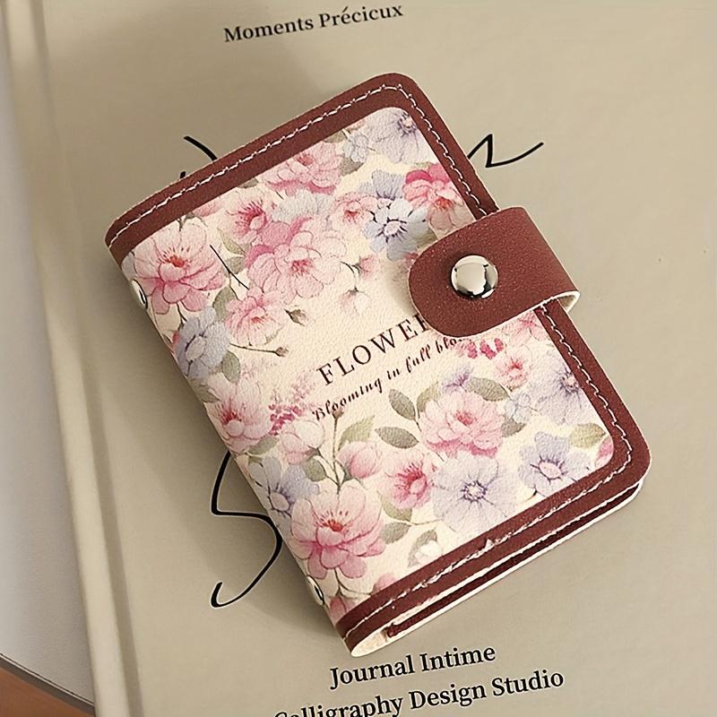 Women's Credit Card Holder Multi-Card Slot Card Holder Women's Exquisite Large Capacity Multi-Card Slot Compact Card Wallet Driver's License Integrated Bag Business Card Holder ID Card Holder
