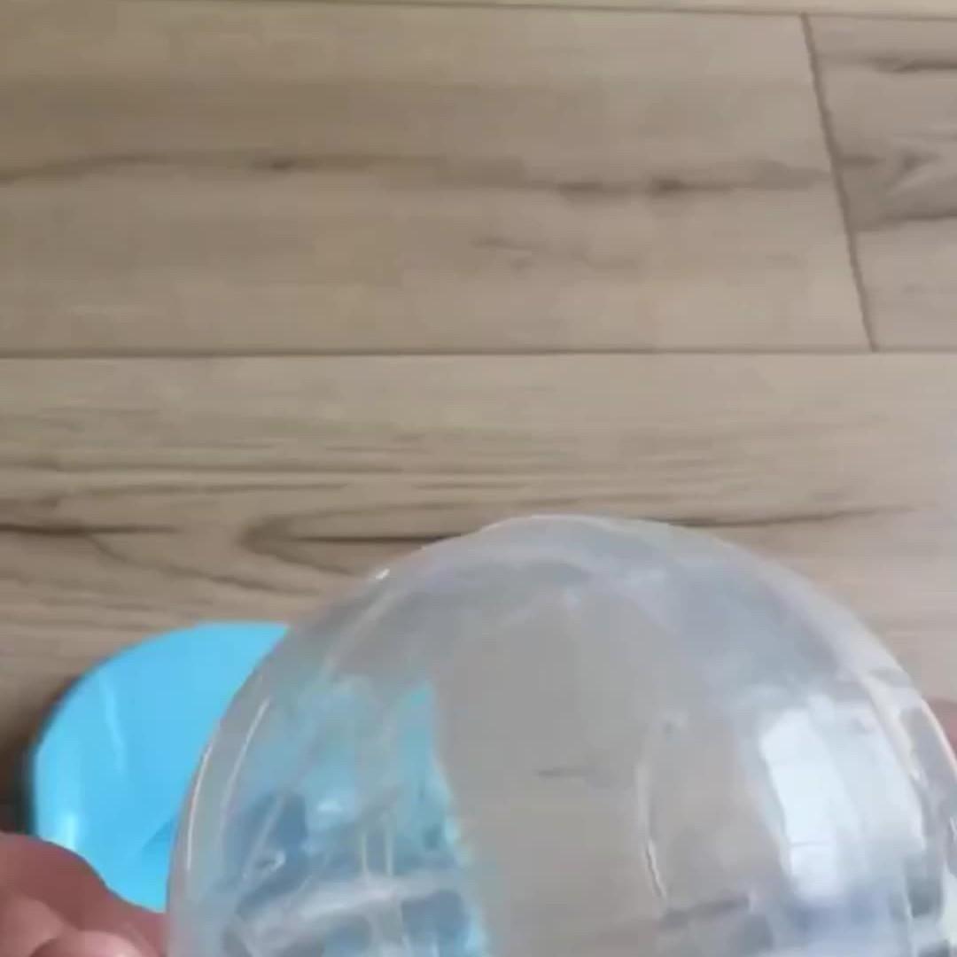 Large Hamster Exercise Wheel Ball Toy, Durable Hamster Roller, Suitable for Small Pet Cages, Promotes Exercise and Entertainment