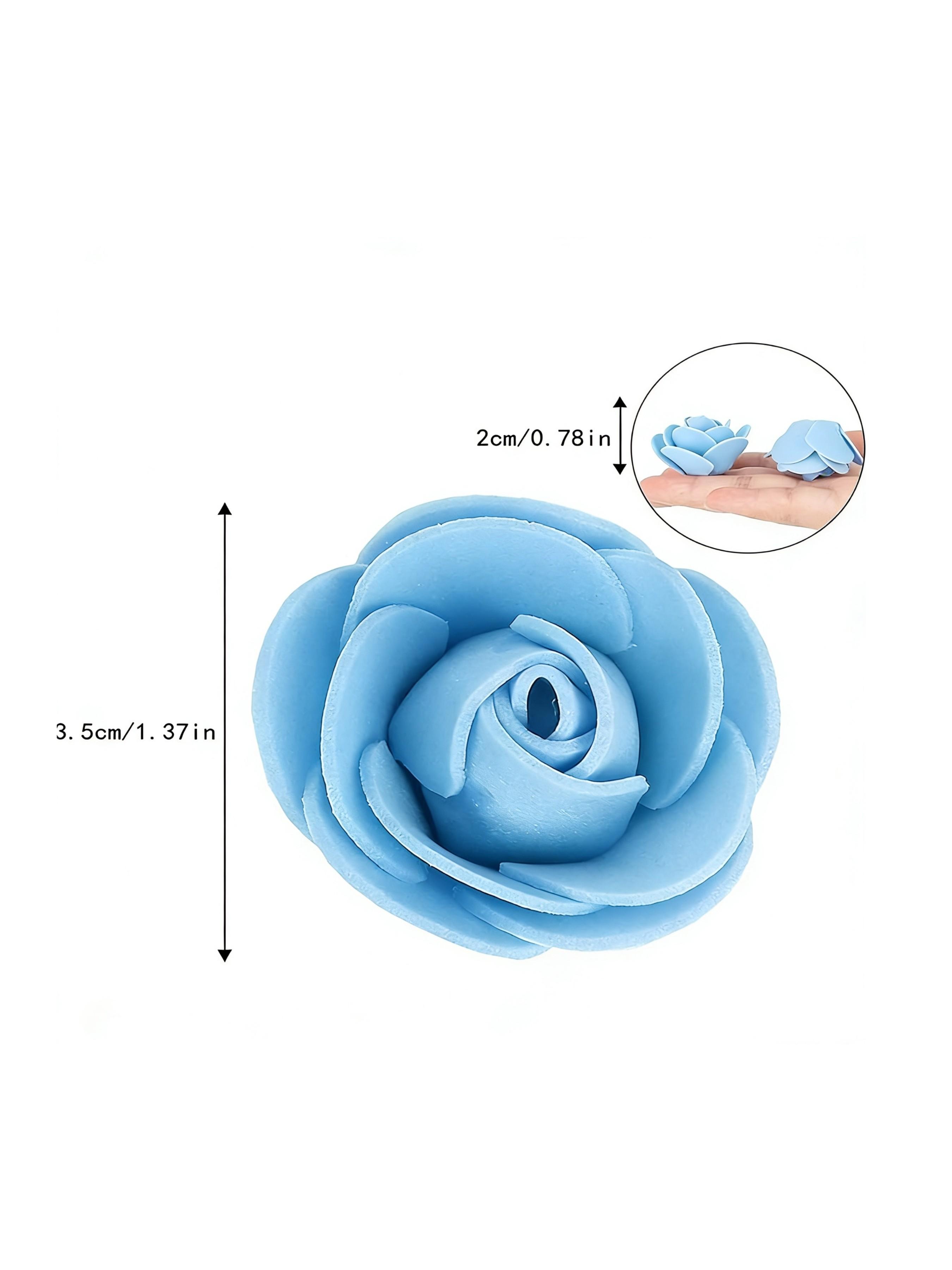300pcs Foam Flowers, Realistic Rose DIY Bear Craft Supplies, Pe Foam Flower Heads, Ideal for Crafts and Decorations