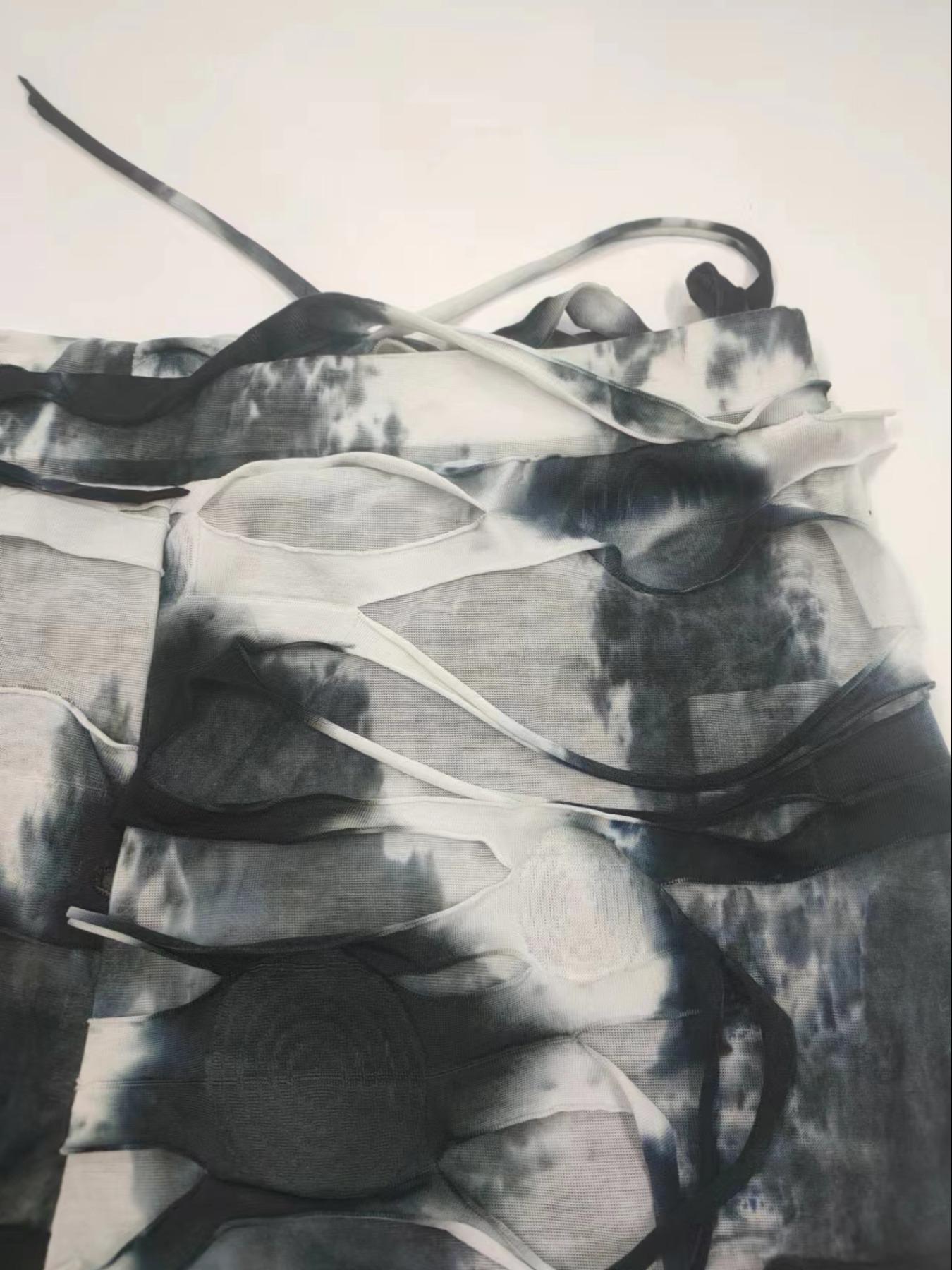 【Plus Size】 Tie Dye Ripped Flare Leg Leggings, Casual Comfy Bell Bottom Pants for Daily Wear, Women's Bottoms for All Seasons