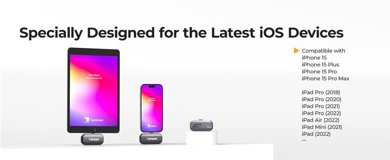 TOPDON TC002C Thermal Camera for iPhone 15 Series & iPads with Type-C Port 256x192 IR High Resolution Thermal Imager Infrared Test Report -4°F to 1022°F Temp Range Upgraded Version of TC002 Cellphone Smartphone