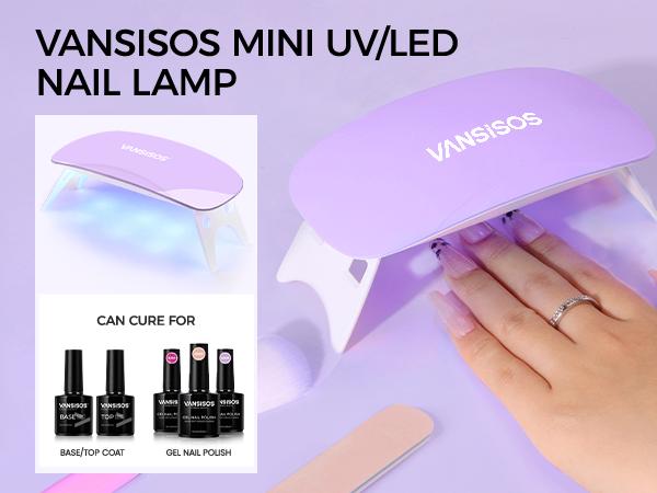 VANSISOS Pro Acrylic Nail Kit with UV Lamp - All-in-One Starter Set for Beginners | TikTok Favorite Nail Art Supplies & Charms Collection