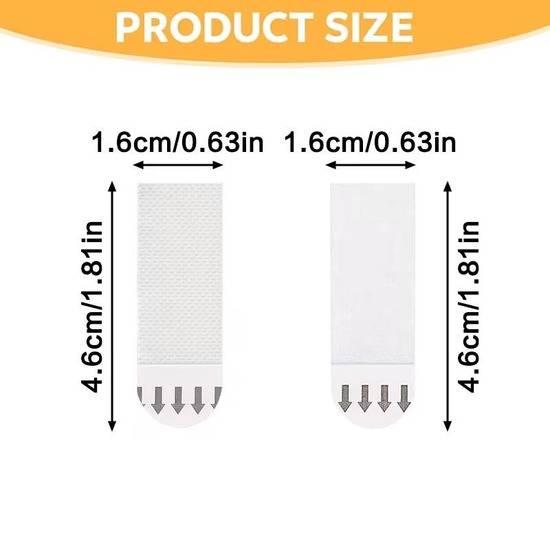 120pcs Strong Nylon Frame Hanging Strips, No-Drill Magic Tape, Reusable Hooks, High-Strength Adhesive, Easy Peel & Stick, Art Lover