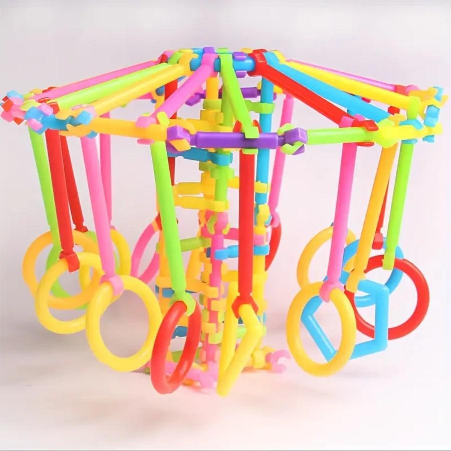 100/200pcs STEM Magic Wand Building Blocks Set - Teens Constructive Toy, Inspiring Imagination, Engineering Kit, Multicolor Shapes, Perfect Gift For Birthday, Holiday, Back To School 100/200pcs STEM Magic Wand Building Blocks Set - Teens Constructive Toy, Inspiring Imagination, Engineering Kit, Multicolor Shapes, Perfect Gift For Birthday, Holiday, Back To School