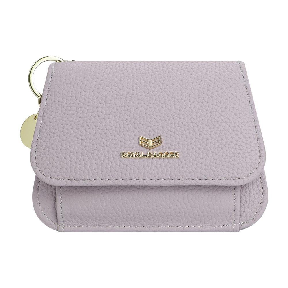 Royal Bagger RFID Short Wallets for Women Genuine Cow Leather Fashion Card Holder with Key Ring Holders Clutch Slim Coin Purse 2443 SpringStatements