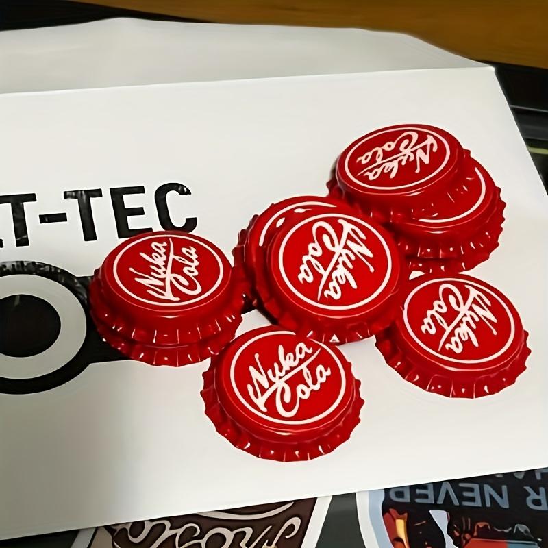 Radiation Nuka-Cola Bottle Cap Replica, Fallout 4 & 76 Role-Playing Props, Handmade Collectible, Unique Bar Decor, Party Gift