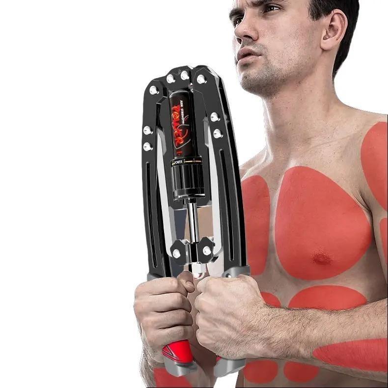 Adjustable 22-440lbs Hydraulic Power Twister Arm Exerciser, Home Chest Expander, Shoulder Muscle Training Fitness Equipment, Arm Enhanced Exercise Strengthener