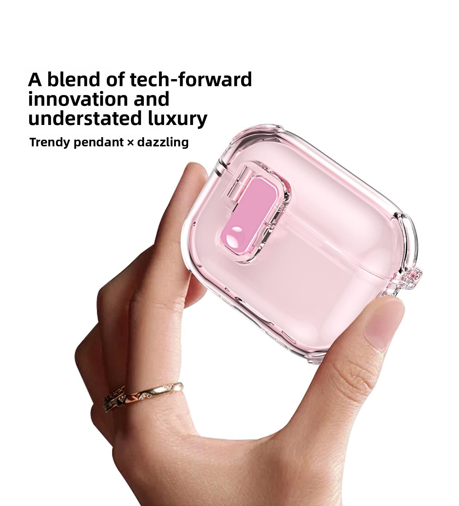 Compatible with Airpodspro3/pro2 Apple protective case, 3rd generation automatic pop-up cover, 4th generation Bluetooth earphone case