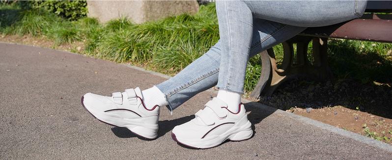 Women wedge Diabetic-Friendly Leather Shoes Walking Shoes Wide Toe Box Shoes womens sneaker