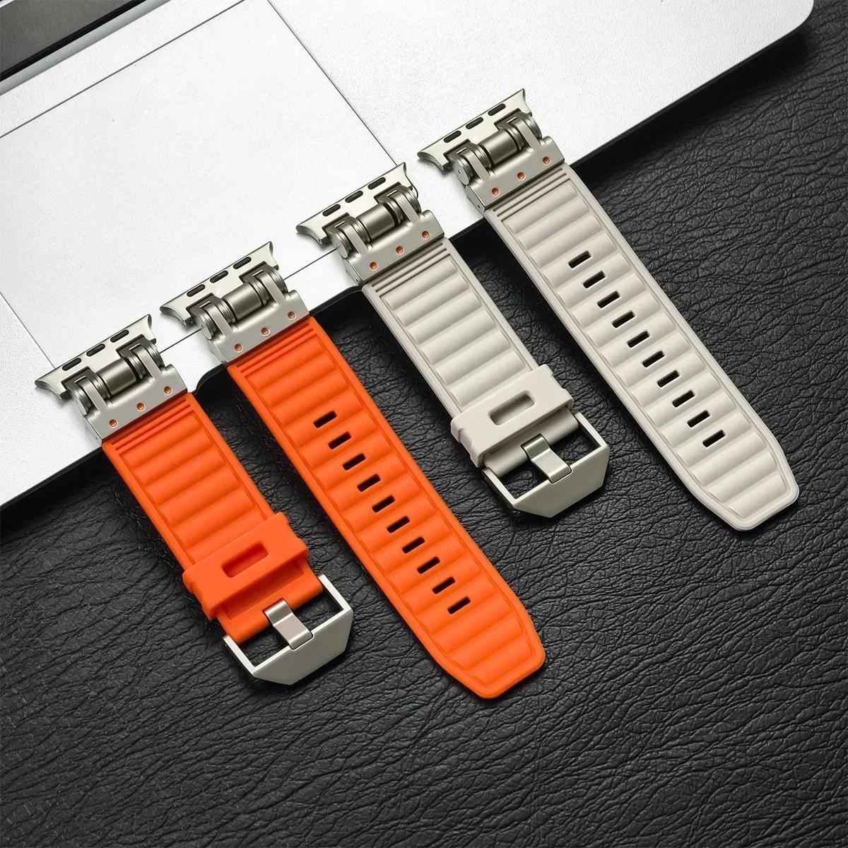 Funky Romantic Glamorous Ethnic Peppy Soft Silicone Sport Watch Strap, Replacement Band Compatible with 42/44/45/49MM Ultra 2, Series 4/5/6/7/8/9 Smart Watches