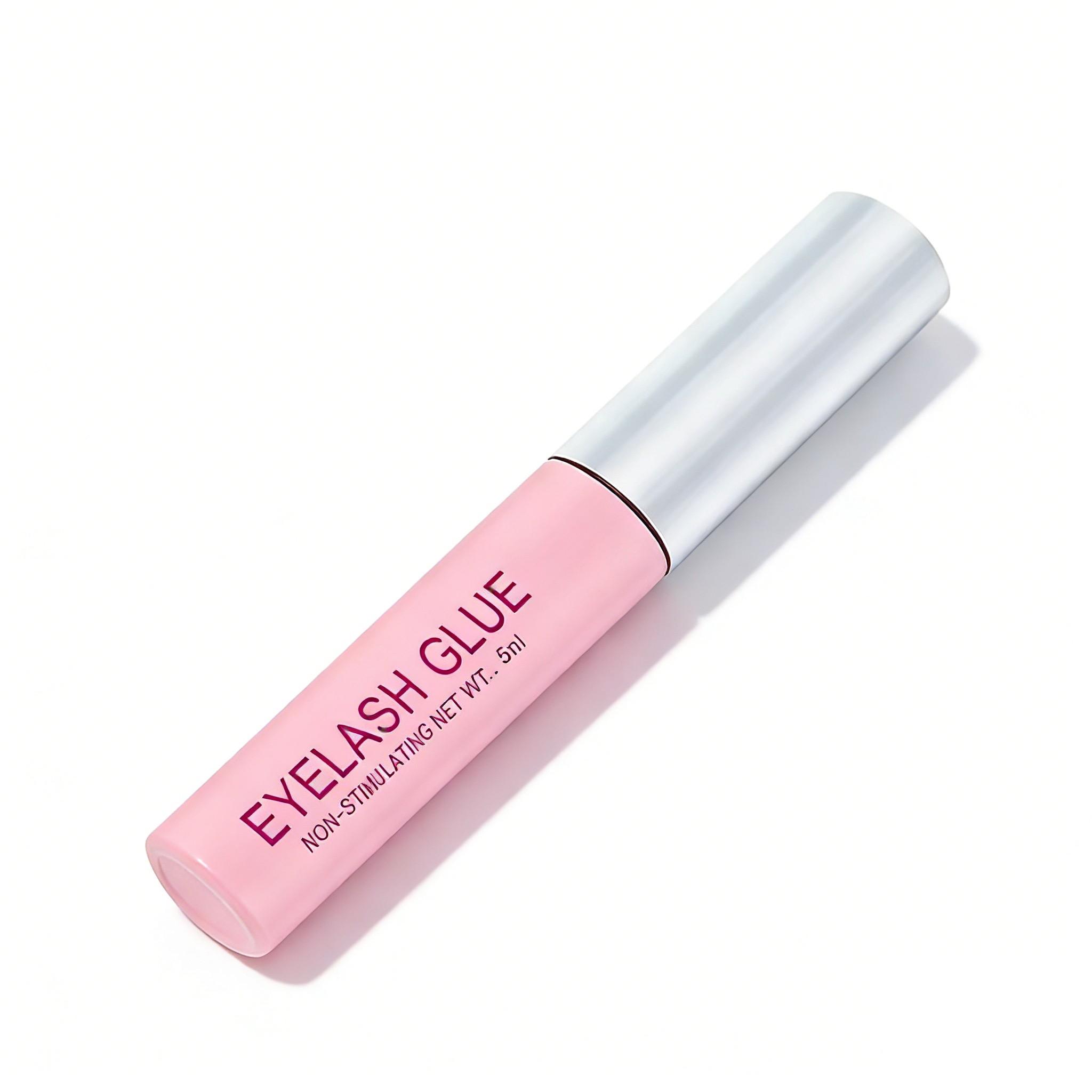 Strong Adhesive Eyelash Glue Waterproof Super Sticky Fast Drying Safe Non-Toxic Gentle for Sensitive Eyes Easy Removal Perfect for Lash Artists