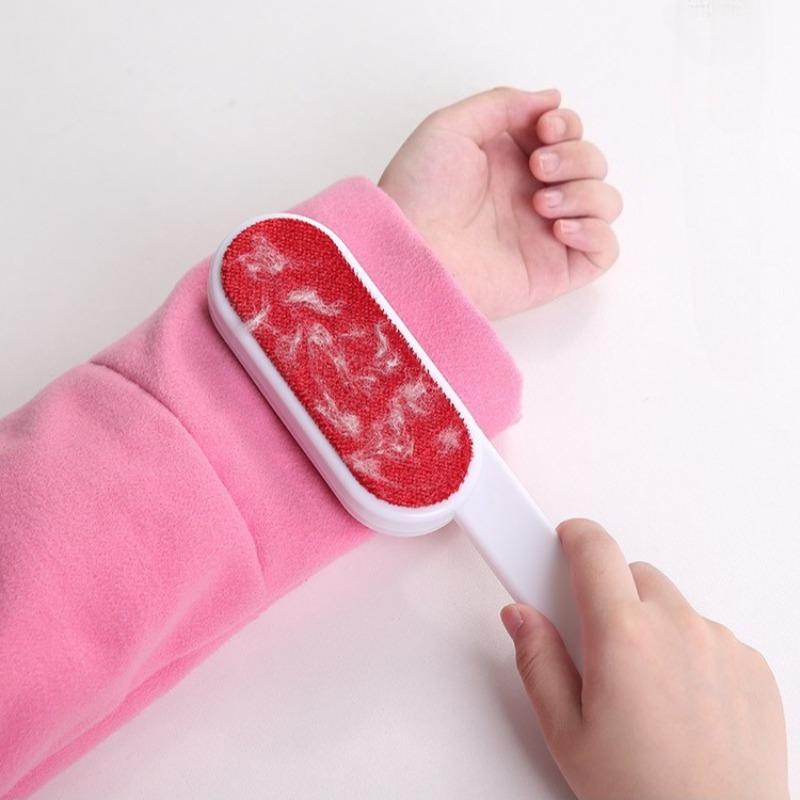 2pcs，Double-Sided Static Lint Brush, Cashmere Coat Fuzz Remover, Bed Sheet Duster, Home Dust & Lint Cleaner